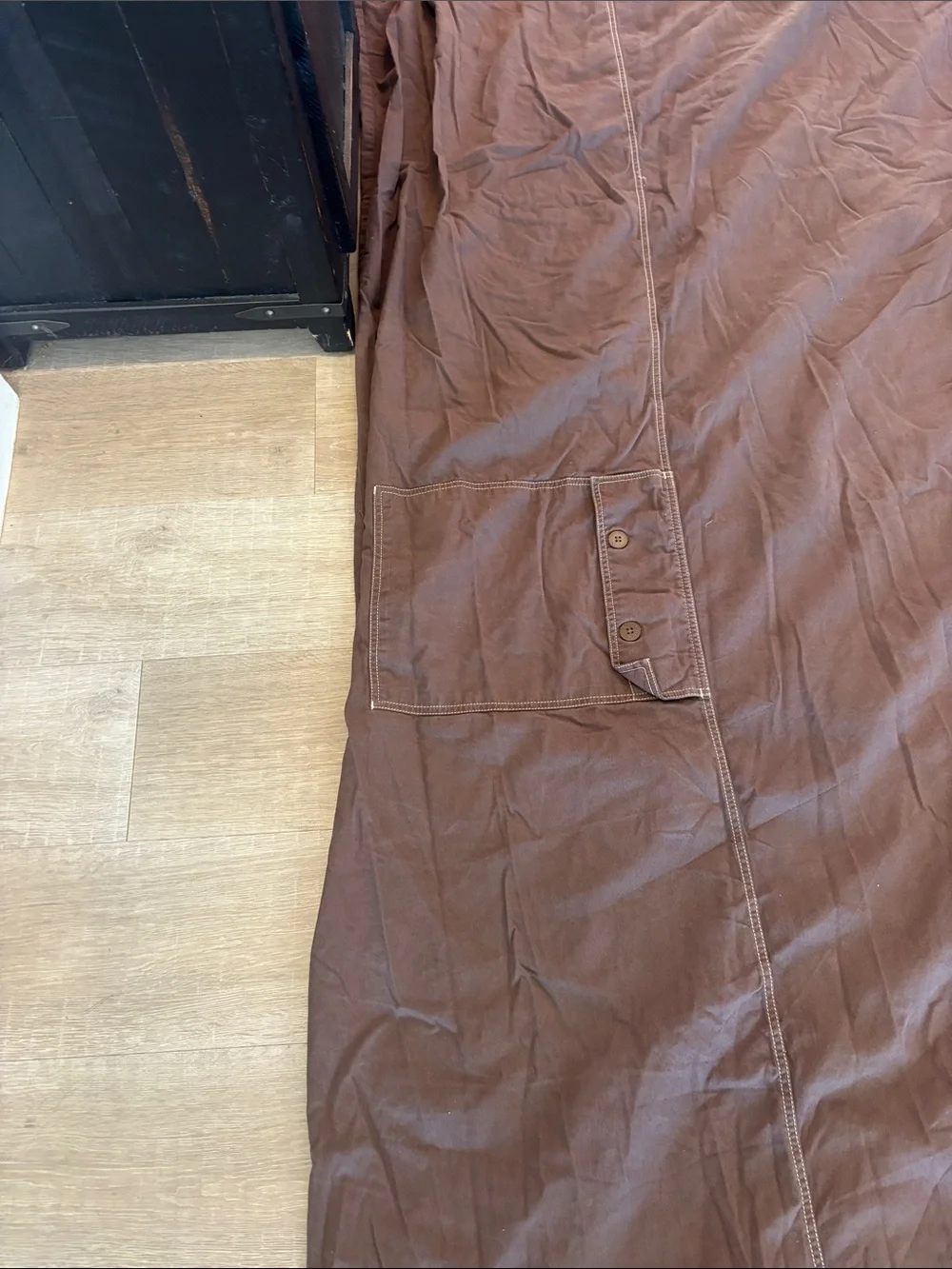 Pottery Barn Kids Brown Duvet Cover
